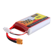 ZOP Power 7.4V 7000mAh 65C 2S Lipo Battery XT60 Plug for RC Raing Drone