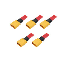 5Pcs 2S 7.4V Lipo Battery Adapter Connector XT30 Male to JST Female Plug