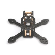 Happymodel Toad90 90mm Micro 3K Carbon Fiber FPV Racing Frame Kit with CNC Aluminum Camera Mount for RC Drone