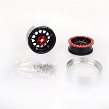 2PCS ZD Racing 2.2 inch Alloy Wheel Rim Hub Aluminum Beadlock for 1/10 RC Car Crawler Axial SCX10 