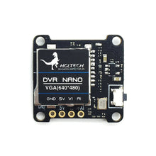HGLRC DVR NANO Mini Video Recorder Support Record Playback SD Card For FPV Camera Monitor