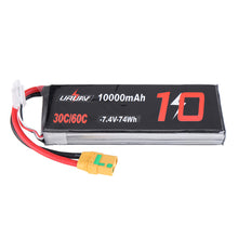 URUAV 7.4V 10000mAh 30/60C 2S Lipo Battery XT90 Plug for RC Quadcopter FPV Racing Drone