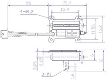 AFRC-D10115 1.5g Linear Servo Miniature Micro Lightweight with Digital Controller for AFRC-D1015 Indoor 3D Small RC Aircraft