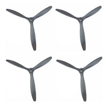 4PCS QTmodel 9060 9x6 inch Efficient 3 Leaf Blade Propeller for RC Models