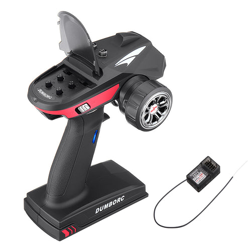 DumboRC X6A/B 2.4G 6CH Transmitter with X6FG Receiver for JJRC Q65 MN-90 RC Vehicles Model