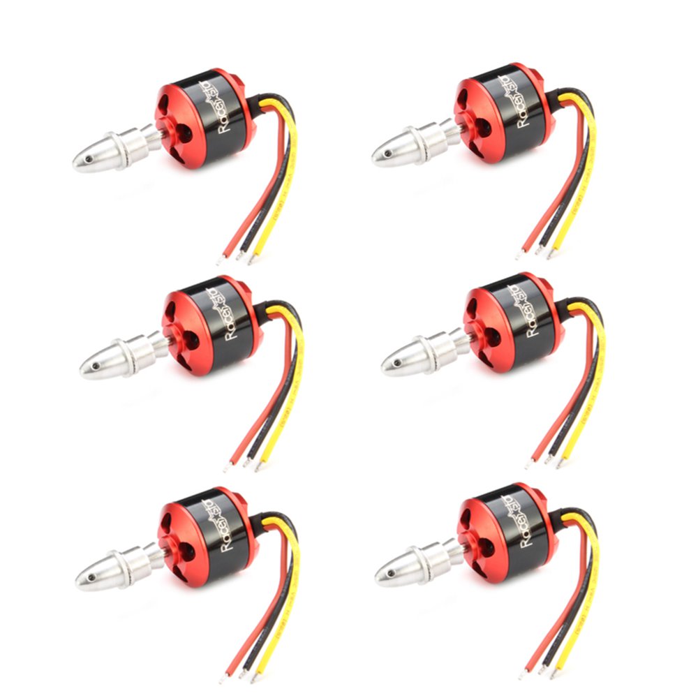 6PCS Racerstar BR2212 1400KV 2-4S Brushless Motor For RC Models