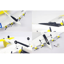 Flybear FXB17 465mm Wingspan 2.4Ghz 2CH Radio Control Airplane RTF with Mode 2 Transmitter Battery RC Plane Aircraft Trainer Outdoor Toy