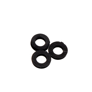 100Pcs M2 M2.5 M3 Black Plastic Nylon Washer Plated Spacer for RC Model