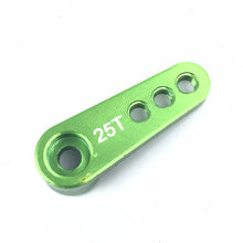 1PC Aluminum 28.3mm 25T Teeth Tooth Steering Half Servo Arm Horn for 1/10 Rc Car Futaba HSP Wltoys