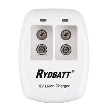 RYDBATT JBC005-01 2 Slots LED Display Battery Charger for 9V Lipo Battery 