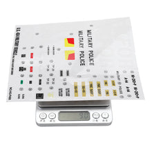 HG P408 1/10 RC Car Model Spare Parts DIY Stickers Decals Sheet for Military Green & Camouflage Body 