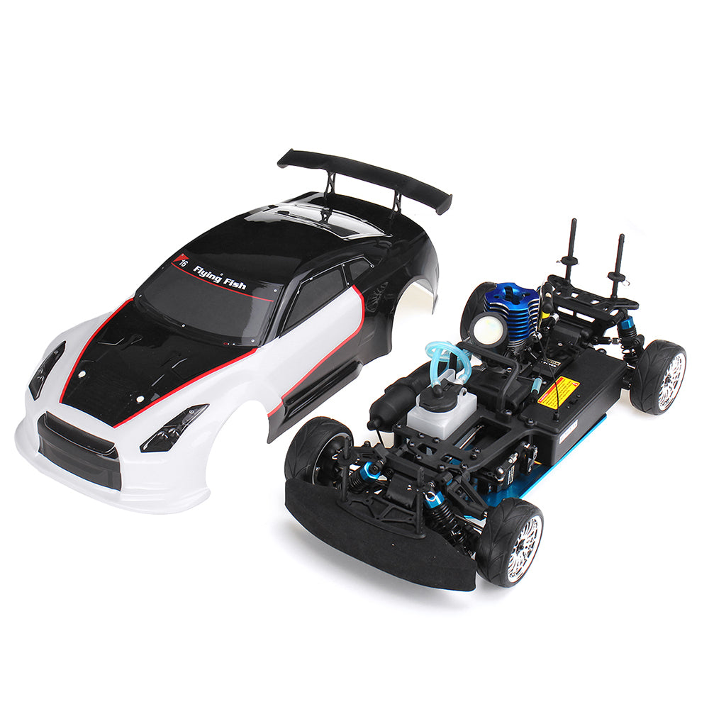 Hsp R25 Engine HSP 94122 1/10 2.4G 4WD Rc Car 18cxp Nitro Powered On Road Touring Car