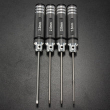 4Pcs AZLRC ONERC Hex Driver H1.5/H2.0/H2.5/H3 Screwdriver Tool Set Black