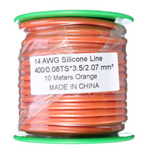 10m 14AWG Wire Soft Silicone Cable Wire High Temperature Tinned Copper