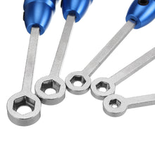 URUAV URT5 M2.0/M2.5/M3.0/M4.0/M5.0 Screwdriver Hex Screw Nut Driver For RC Models