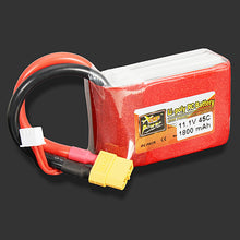 ZOP Power 11.1V 1800mAh 3S 45C Lipo Battery XT60 Plug