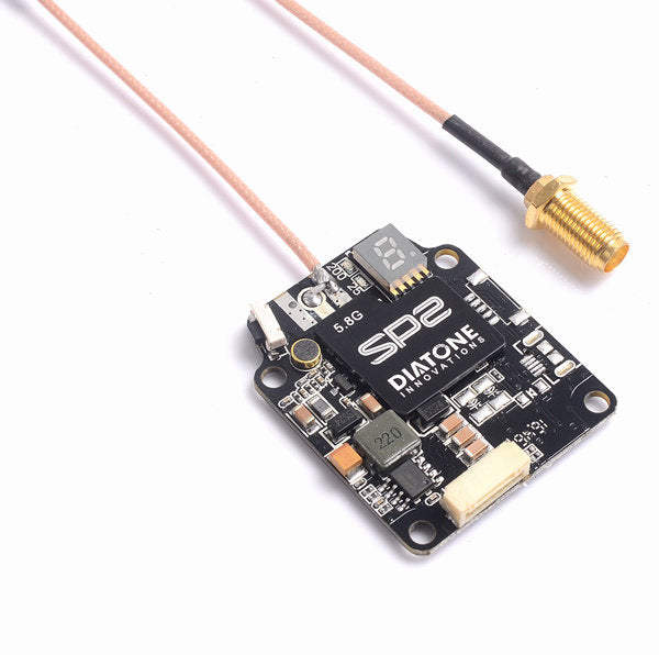 Diatone SP2 V2 5.8G 48CH 0/25/200/600MW Switchable Video Transmitter RaceBand for RC Drone FPV Racing