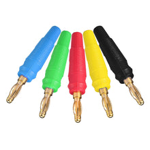 4mm Gold Plated Copper Banana Connector Plug 5 Colors for RC Model