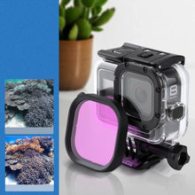  Diving Lens Filter Red / Pink / Purple For GoPro Hero 8 FPV Action Camera Compatible Original Waterproof Case