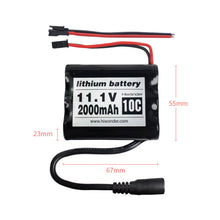 LOBOT 11.1V 2000mAh/2500mAh 10C 3S Lipo Battery For Robot With AC/DC Adapter 