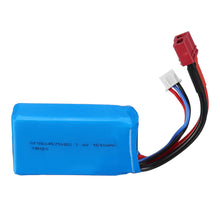 Wltoys 7.4V 1500mAh 2C 2S Lipo Battery T Plug for 144001 A959-B A969-B A979-B 1/18 Rc Car 