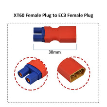 XT60 Male Female to EC3 Male Female Plug T Male to EC3 Female Plug Connector for RC Model