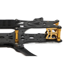 FLYWOO Mr.Croc 225mm 5 Inch FPV Freestyle Carbon Fiber Racing Frame Kit 5mm Arm-Gloden