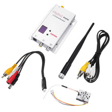 Partom 1.2G 12CH 200mW Wireless FPV Transmitter With Fox-R02 12CH FPV Receiver Combo For RC Drone Airplane Long Range
