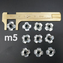 M3 M4 M5 M6 Optional 4 Claw Nut Anti-clawed Nut 10Pcs For RC Airplane