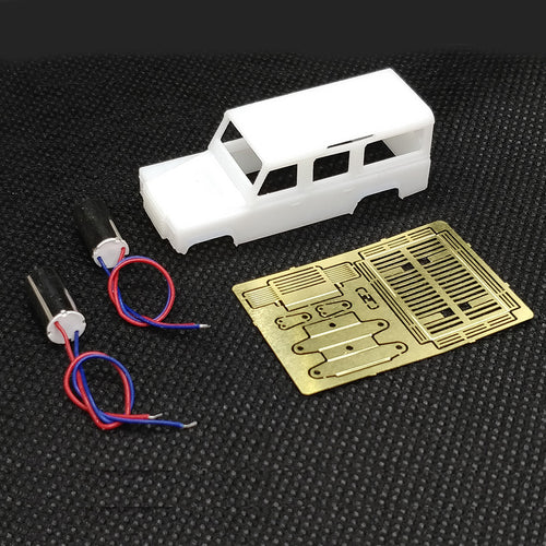 DS87A01 DIY KIT For DAS87 1/87 4WD Land Rover Defender RC Car Parts