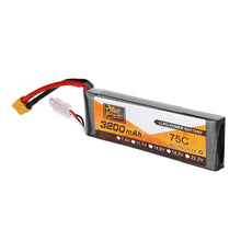 ZOP Power 7.4V 3200mAh 75C 2S Lipo Battery XT60 Plug for RC Car Airplane 