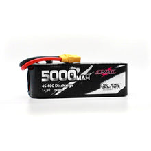 CNHL BLACK SERIES 5000mAh 14.8V 4S 40C Lipo Battery XT90 Plug for RC Drone FPV Racing