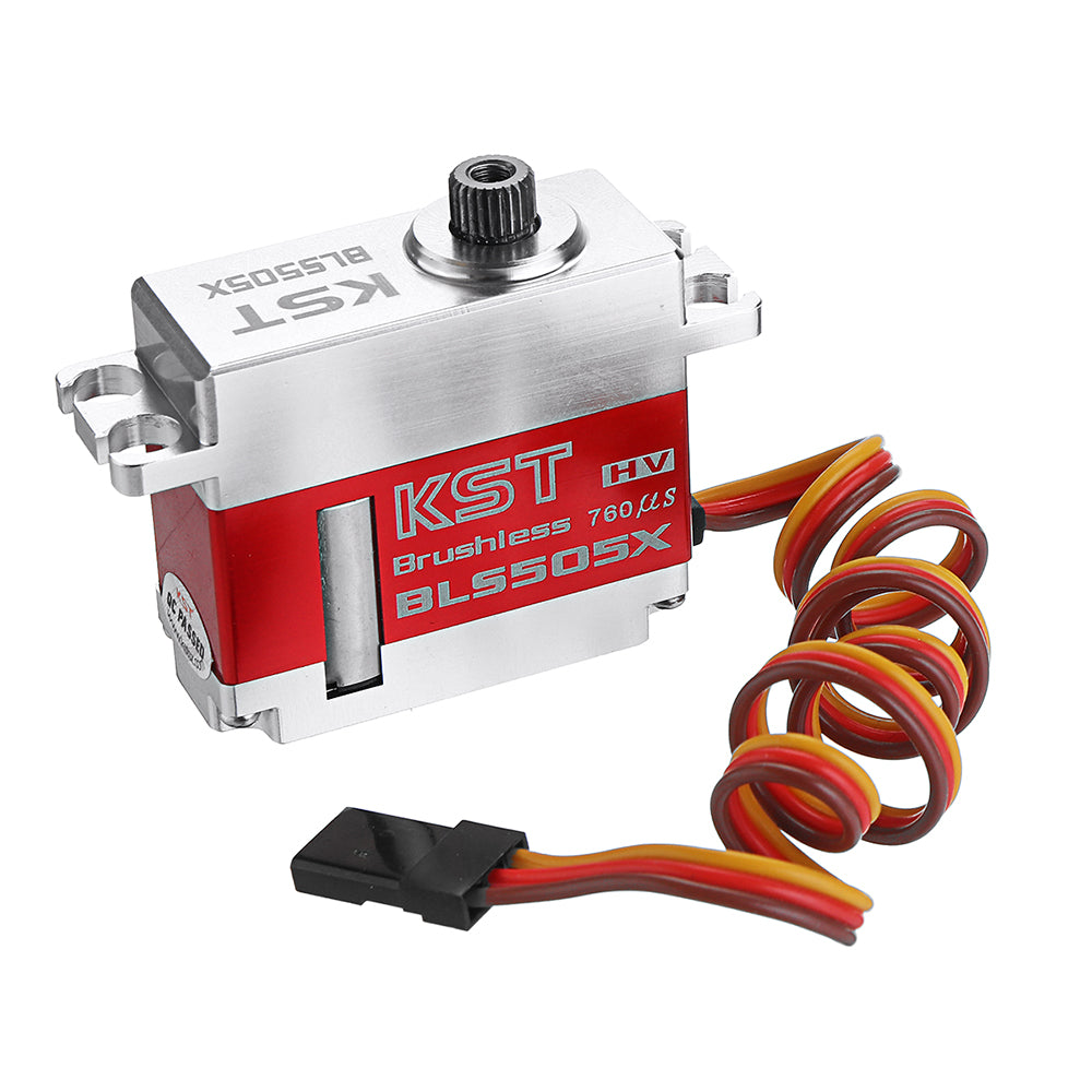 KST BLS505X Brushless Metal Gear Head-Locking Digital Servo For 450 500 Class RC Helicopter