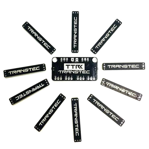 8 Pcs TransTEC 5 LED Strip Light MUC Controller Board & Tail LED Light with Loud Buzzer for RC Drone