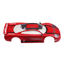 Firelap Sports Car RC Car Body Shell For 1/28 Das87 Wltoys Mini-Q RC Model Vehicle Red 
