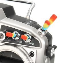 8 PCS Slicone Transmitter Anti-slipping Stick Switch Cap Sheath 