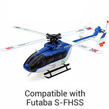 XK K124 2.4G 6CH Brushless EC145 3D6G System RC Helicopter 4PCS 3.7V 700mAh Lipo Battery Version Compatible With FUTAB-A S-FHSS
