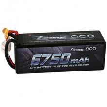 Gens ACE 14.8V 6750mAh 70C 4S1P XT90 Plug Lipo Battery for 1/8 RC Vehicles Model Car 