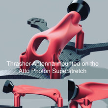 MENACE Thrasher 5.8G 1.22dBi Circular Polarized High Gain Omni Directional FPV Pagoda Antenna LHCP/RHCP SMA for RC Drone Fatshark Goggle