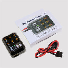 SKYRC 10A DC Power Distributor USB Output 5V with XT60/ Banana Plug