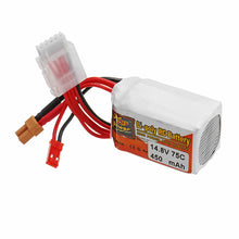 ZOP POWER 14.8V 450mAH 75C 4S Lipo Battery With JST/XT30 Plug For RC Models