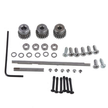 Metal Transfer Case Box+370 Motor Set for WPL B16 B24 B36 C24 JJRC Q65 1/16 Rc Car Parts