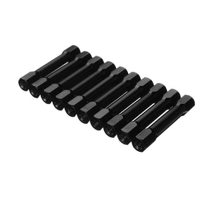 10 PCS M3x10/20/25/25/30/35/40/45 6 Angles Aluminum Column Black for RC Drone FPV Racing