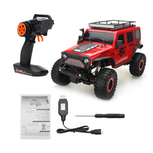 Wltoys 104311 1/10 2.4G 4X4 Crawler RC Car Desert Mountain Rock Vehicle Models With Two Motors LED Head Light 