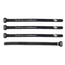 4Pcs RJXHOBBY 10mm Non-Slip Silicone Metal Plastic Buckle Battery Strap for RC Racing Drone