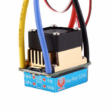 Waterproof Brushed ESC 320A 3S with Fan 5V 3A BEC T-Plug For 1/10 RC Car