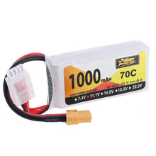ZOP Power 11.1V 1000mAh 70C 3S Lipo Battery XT60 Plug for JJRC M02 RC Airplane