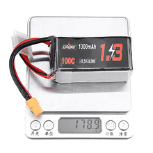 URUAV 18.5V 1300mAh 100C 5S Lipo Battery XT60 Plug for FPV Racing Drone
