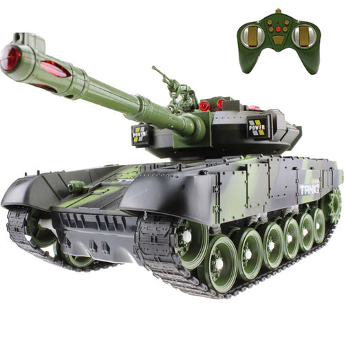 2.4G 10CH Electric Battle RC Tank for Russian T90 Support Multi-player Infrared Army Model