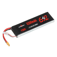 URUAV 7.4V 6200mAh 120C 2S Lipo Battery XT60 Plug for RC Racing Drone RC Car Airplane